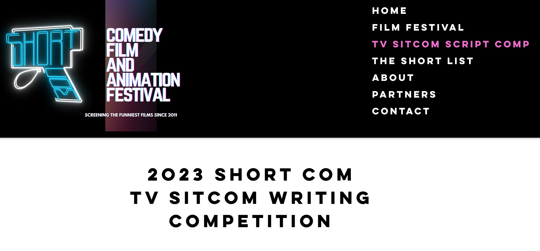 Shortcom Sitcom Competition – Longlisted!